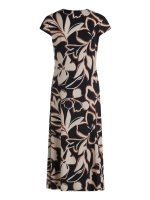 Betty Barclay Kleid Lang 1/2 Arm 8876 Dark blue/brown