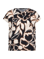 Betty Barclay Shirt Kurz 1/2 Arm 8876 Dark blue/brown