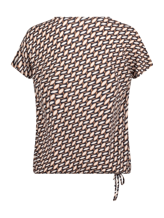 Betty Barclay Shirt Kurz 1/2 Arm 8876 Dark blue/brown
