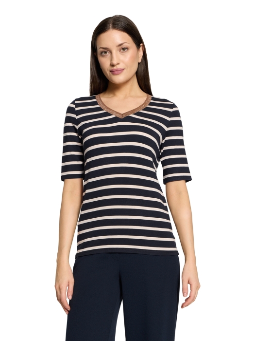 Betty Barclay Shirt Kurz 1/1 Arm 8826 Dark blue/nature