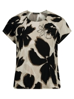 Betty Barclay Shirt Kurz 1/2 Arm 7898 Beige black