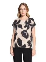 Betty Barclay Shirt Kurz 1/2 Arm 7898 Beige black