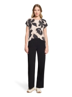 Betty Barclay Shirt Kurz 1/2 Arm 7898 Beige black
