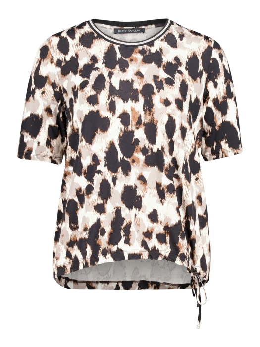 Betty Barclay Shirt Kurz 1/2 Arm 7898 Beige/ black