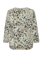 Betty Barclay Shirt Kurz 3/4 Arm 7885 Beige/petrol