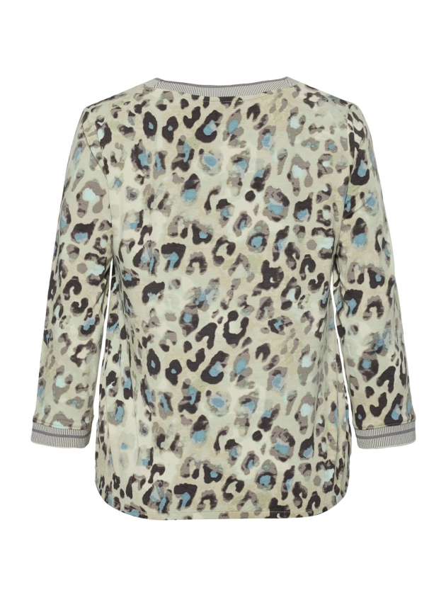 Betty Barclay Shirt Kurz 3/4 Arm 7885 Beige/petrol