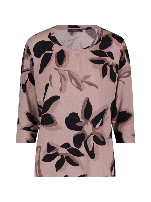 Betty Barclay Shirt Kurz 3/4 Arm 4896 Rose/black