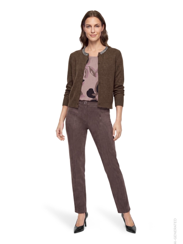 Betty Barclay Shirt Kurz 3/4 Arm 4896 Rose/black