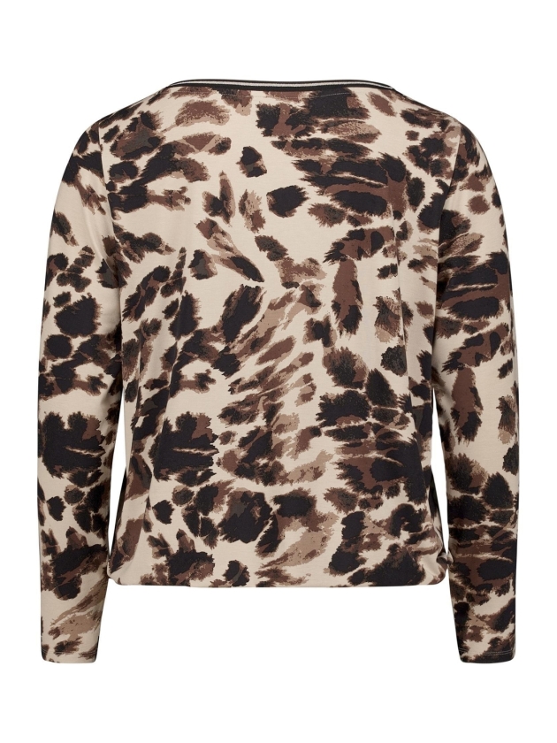 Betty Barclay Shirt Kurz 1/1 Arm 7898 Beige/ black