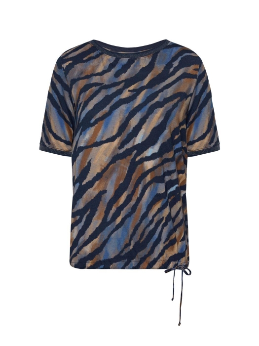Betty Barclay Shirt Kurz 1/2 Arm 8870 Blue/brown