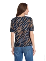Betty Barclay Shirt Kurz 1/2 Arm 8870 Blue/brown