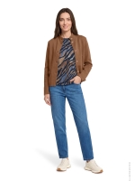 Betty Barclay Shirt Kurz 1/2 Arm 8870 Blue/brown