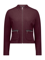 Betty Barclay Sweat Jacke Kurz 1/1 Arm 4697 Maroon banner