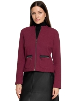 Betty Barclay Sweat Jacke Kurz 1/1 Arm 4697 Maroon banner