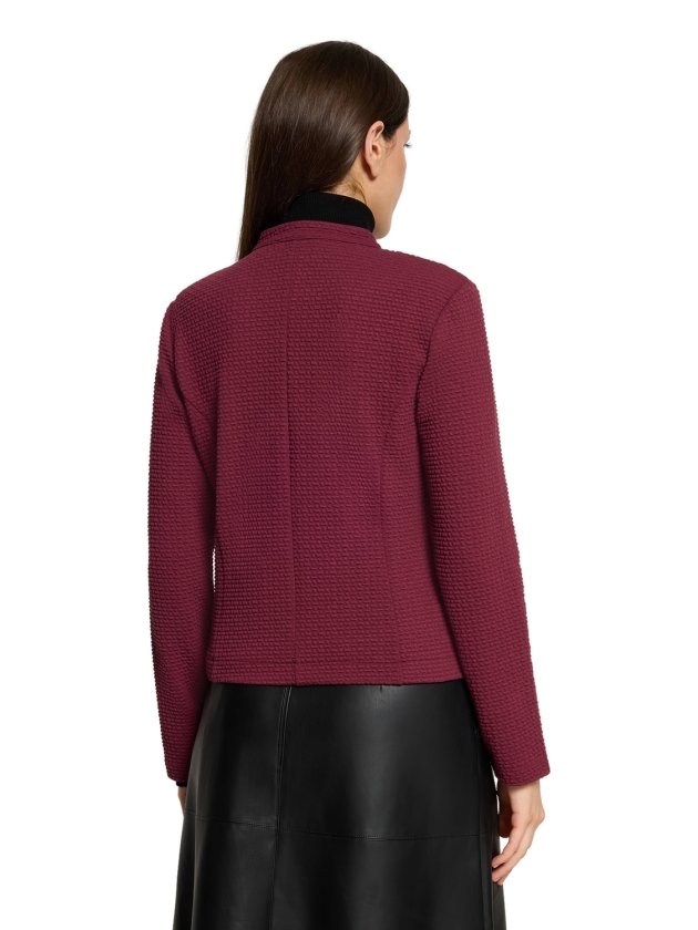 Betty Barclay Sweat Jacke Kurz 1/1 Arm 4697 Maroon banner