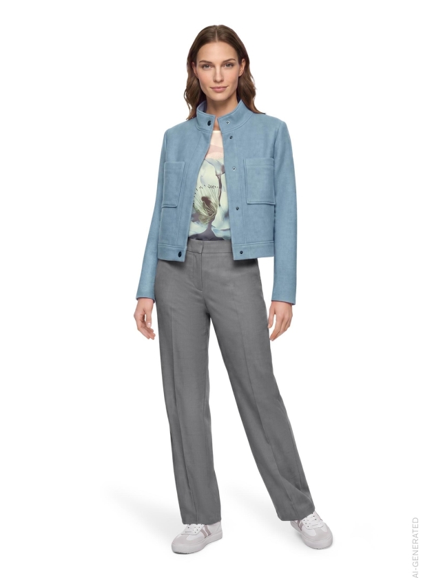 Betty Barclay Blazerjacke Kurz 1/1 Arm 8488 Smoky mint