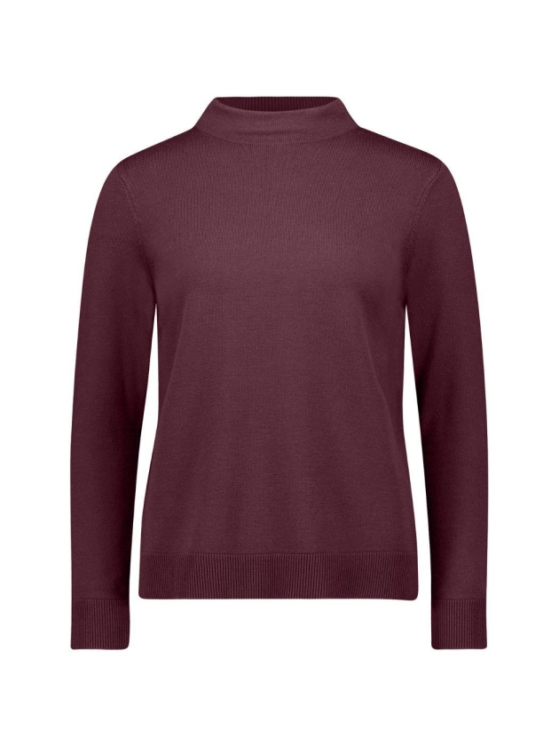 Betty Barclay Strickpullover Kurz 1/1 Arm 4697 Maroon banner