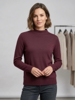 Betty Barclay Strickpullover Kurz 1/1 Arm 4697 Maroon banner