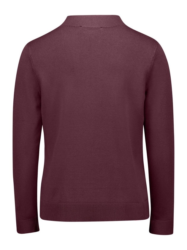 Betty Barclay Strickpullover Kurz 1/1 Arm 4697 Maroon banner