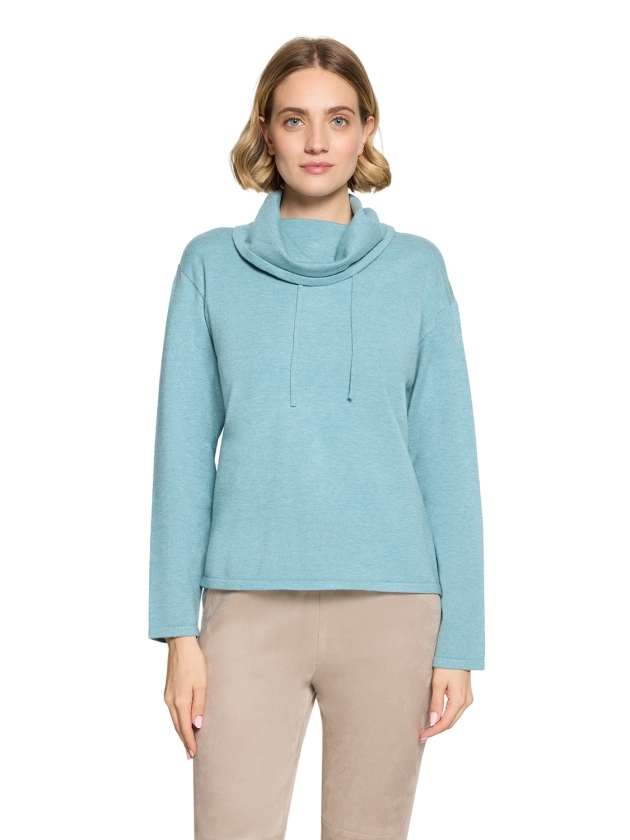 Betty Barclay Strickpullover Kurz 1/1 Arm 8725 Smoky mint mel