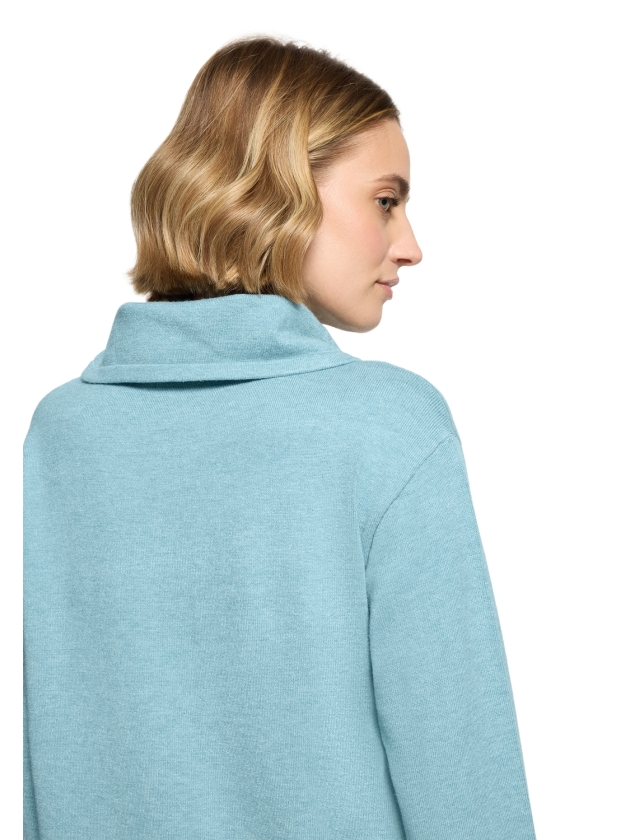 Betty Barclay Strickpullover Kurz 1/1 Arm 8725 Smoky mint mel