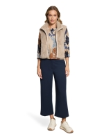 Betty Barclay Strickpullover Kurz 3/4 Arm 7884 Beige/blue