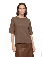 Betty Barclay Strickpullover Kurz 1/2 Arm 7048 Dark coffee