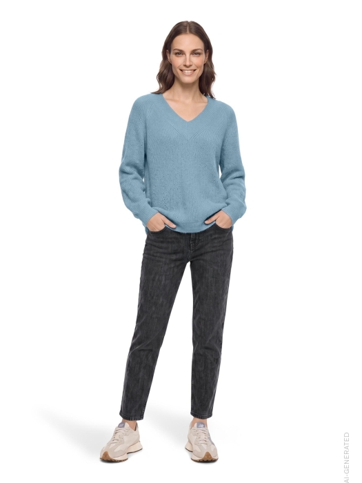 Betty Barclay Strickpullover Kurz 1/1 Arm 8488 Smoky mint