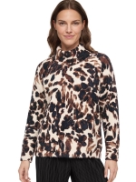 Betty Barclay Strickpullover Kurz 1/1 Arm 7898 Beige/ black