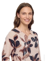 Betty Barclay Strickpullover Kurz 1/1 Arm 4896 Rose/black