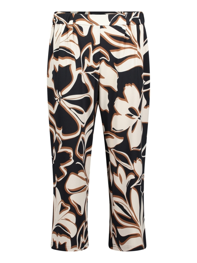 Betty Barclay Hose Casual 3/4 LAEnge 8876 Dark blue/brown