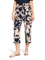 Betty Barclay Hose Casual 3/4 LAEnge 8876 Dark blue/brown