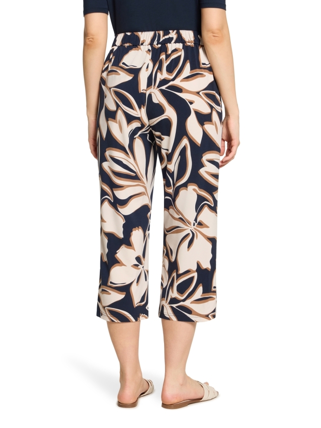 Betty Barclay Hose Casual 3/4 LAEnge 8876 Dark blue/brown