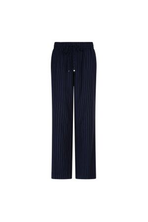 Red Button Claudette Palazzo Sidetape Pinstrip 15 Dark blue