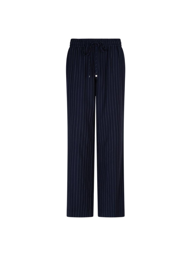 Red Button Claudette Palazzo Sidetape Pinstrip 15 Dark blue
