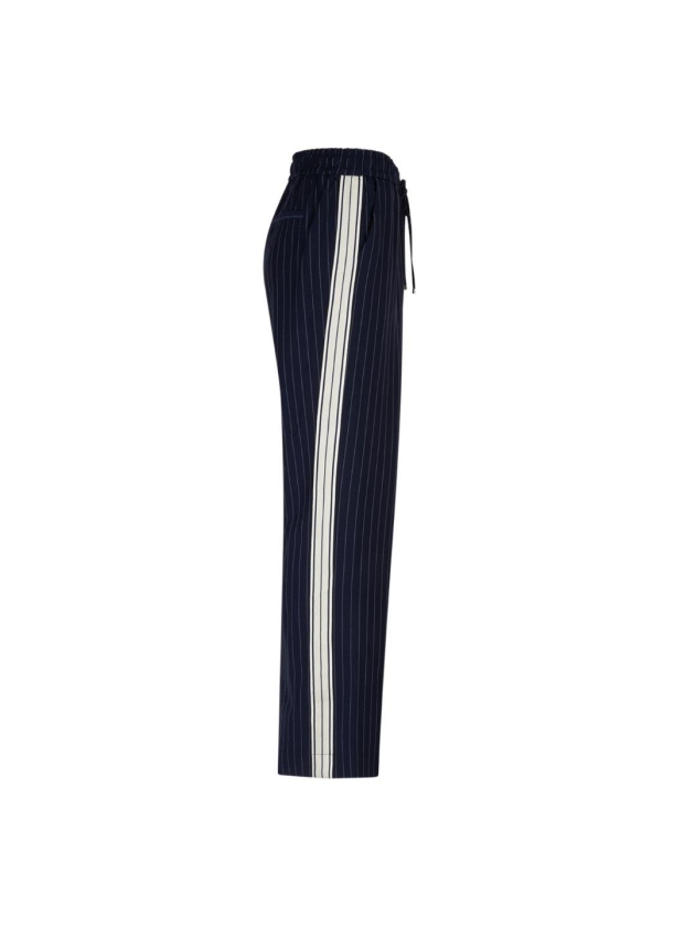 Red Button Claudette Palazzo Sidetape Pinstrip 15 Dark blue