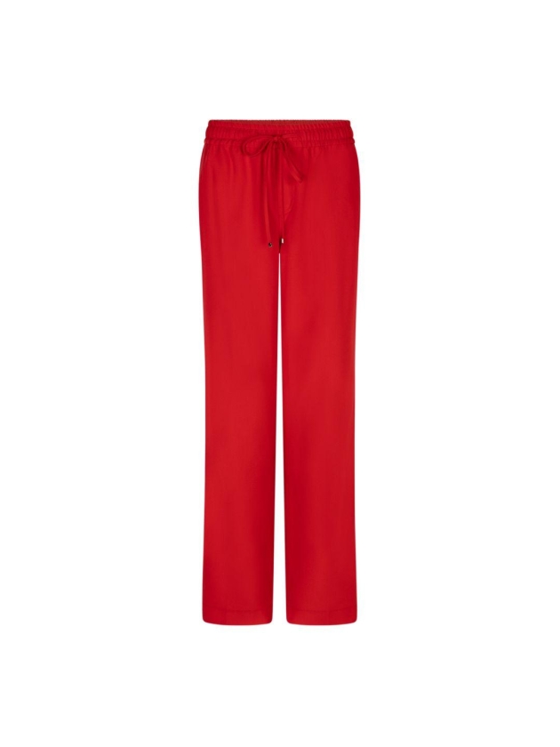 Red Button De Claudette Palazzo Sidetape is ee 44 Red