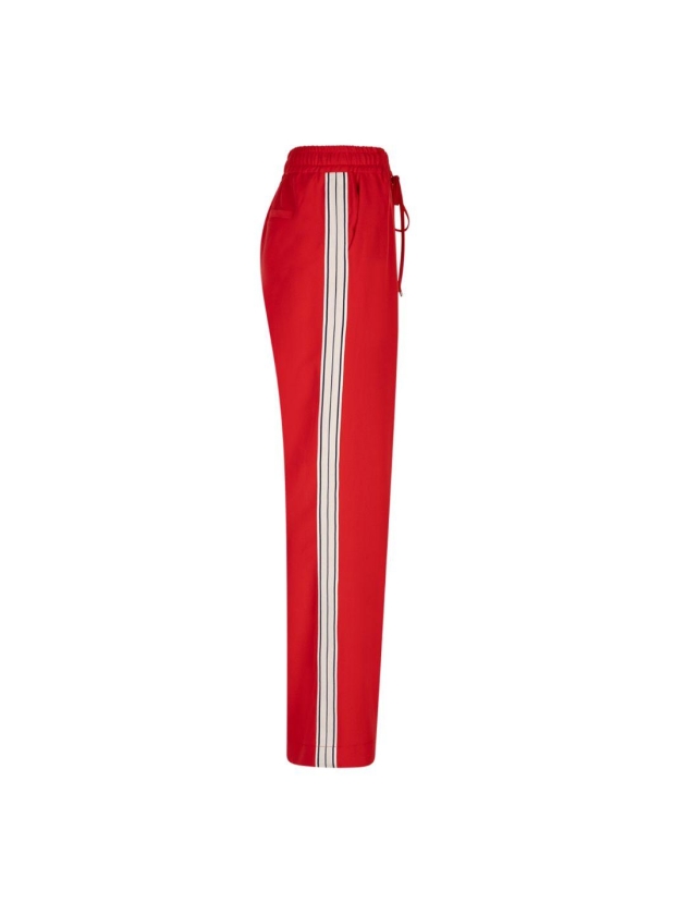 Red Button De Claudette Palazzo Sidetape is ee 44 Red