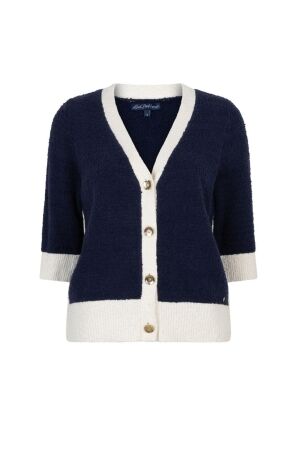 Red Button De Cardigan Popcorn is een gebreid 158 Dark blue