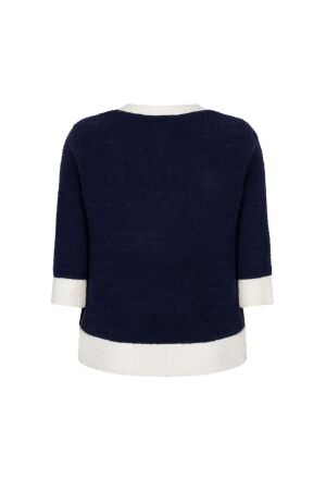 Red Button De Cardigan Popcorn is een gebreid 158 Dark blue