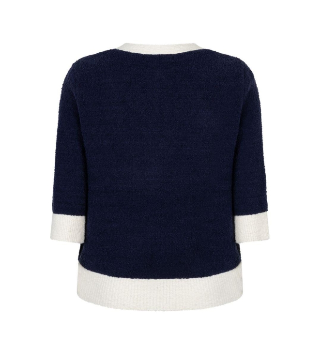 Red Button De Cardigan Popcorn is een gebreid 158 Dark blue