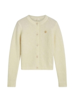 Josh V PAULINE regular fit cardigan 613 butter yellow