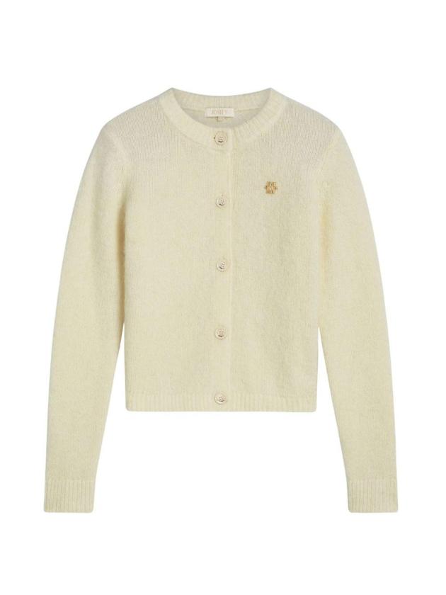 Josh V PAULINE regular fit cardigan 613 butter yellow