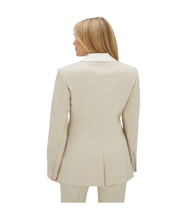 Josh V NILA fitted blazer 296 ecru melange