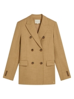 Josh V SANNE fitted blazer 605 light camel