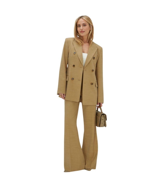 Josh V DARBY high rise fitted trousers 605 light camel