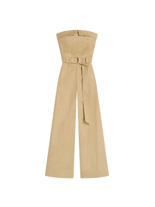 Josh V MYRA wide leg jumpsuit 605 light camel