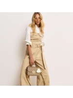 Josh V MYRA wide leg jumpsuit 605 light camel