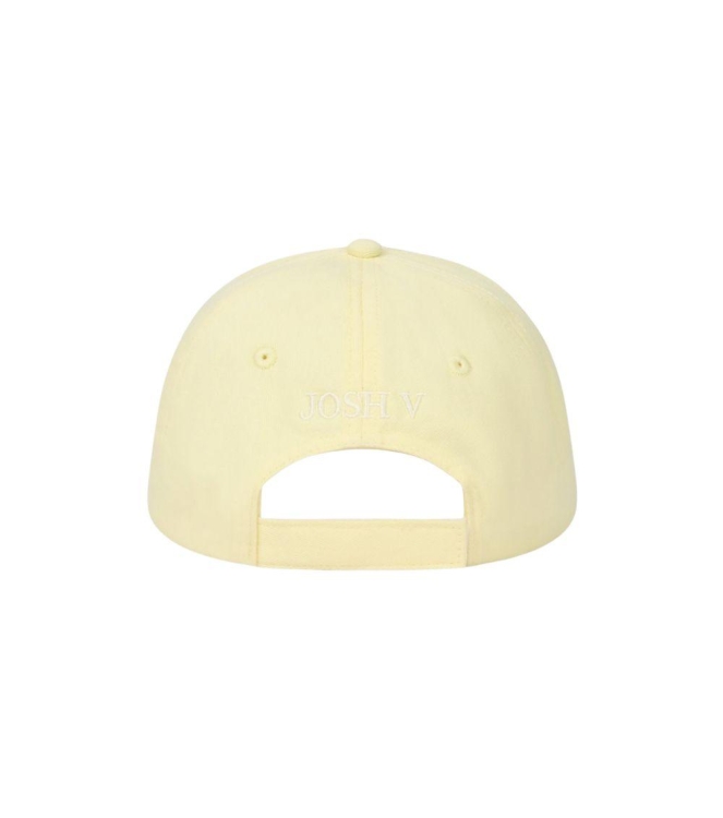 Josh V HANNIE logo cap 613 butter yellow
