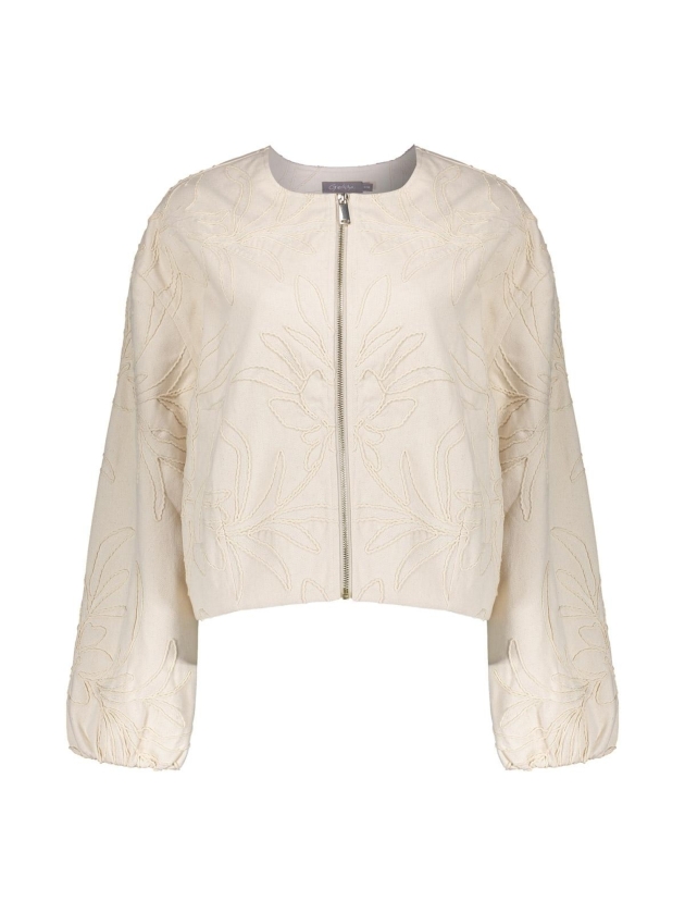 Geisha Jacket embroidery 718 Ecru